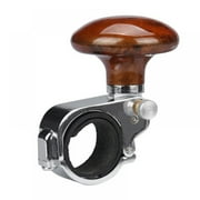Woodgrain Steering Wheel Spinner Knob Universal Fit for All Cars, Trucks, Semis, Tractors, Boats, Golf Carts Suicide Power Handle Accessory